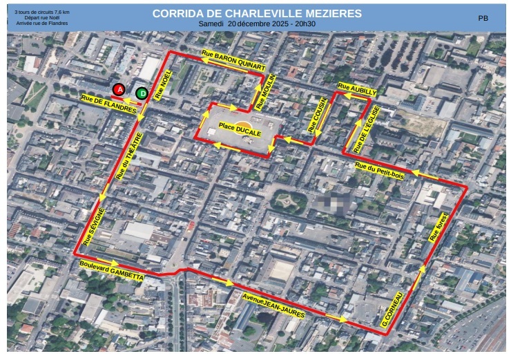 Corrida Charleville-Mézières