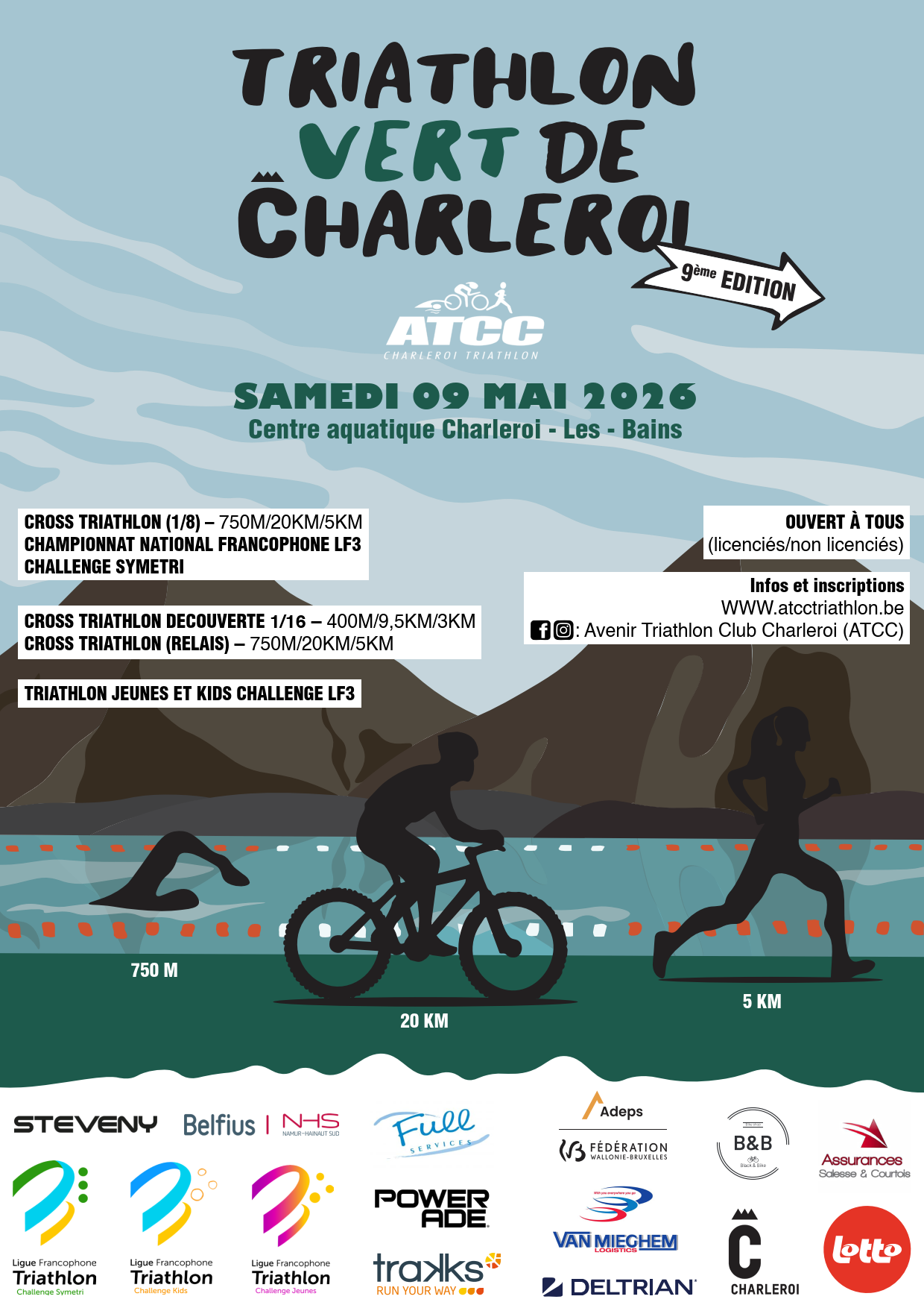 Triathlon Vert de Charleroi