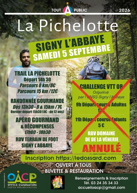 Affiche &eacute;v&eacute;nement