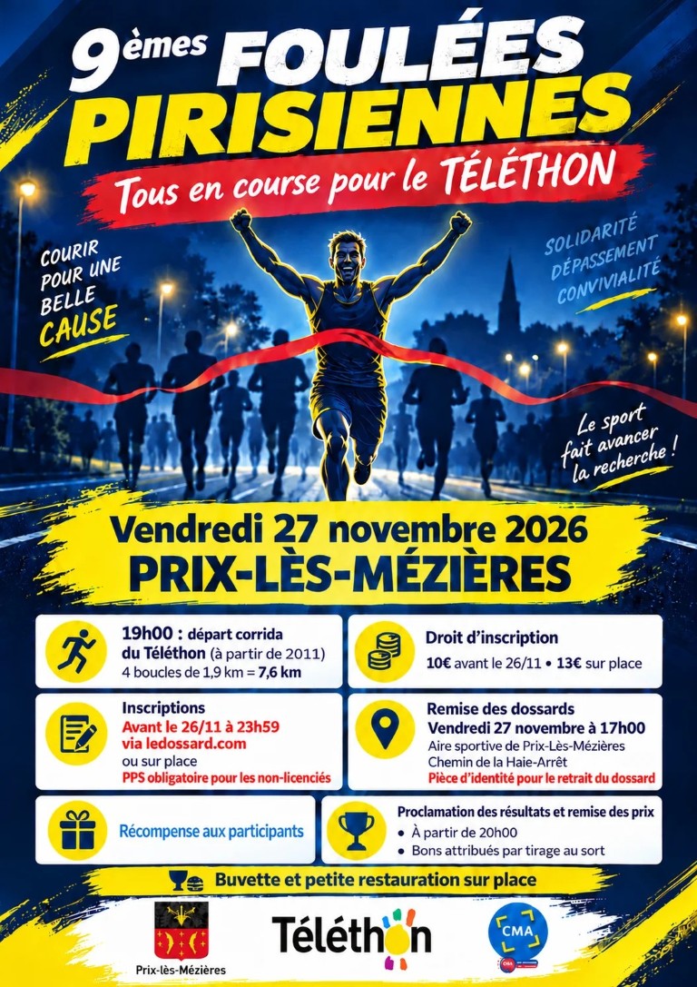 Affiche &eacute;v&eacute;nement